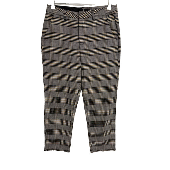 Volcom True To This Women's 28 Plaid Skater Trousers Pants Urban Streetwear - Picture 1 of 9